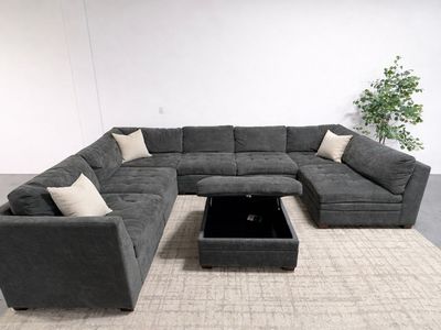 XL 8 PIECE MODULAR SECTIONAL - DELIVERY AVAILABLE