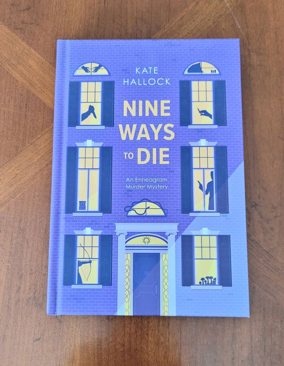 Author Signed Nine Ways to Die Murder Mystery New