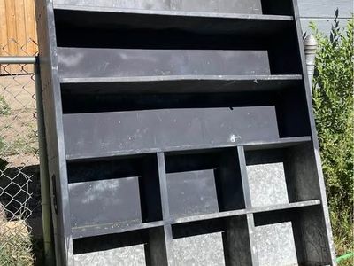 Industrial Metal Shelving Unit