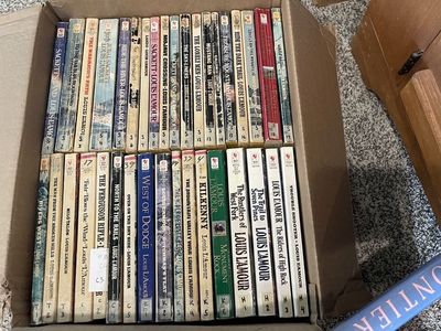 Louis Lamour 121 Book Collection