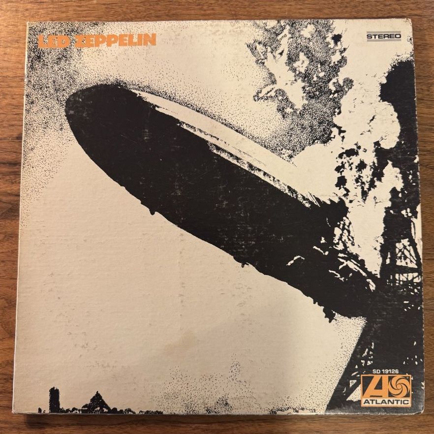 Original Led Zeppelin I Vinyl Record