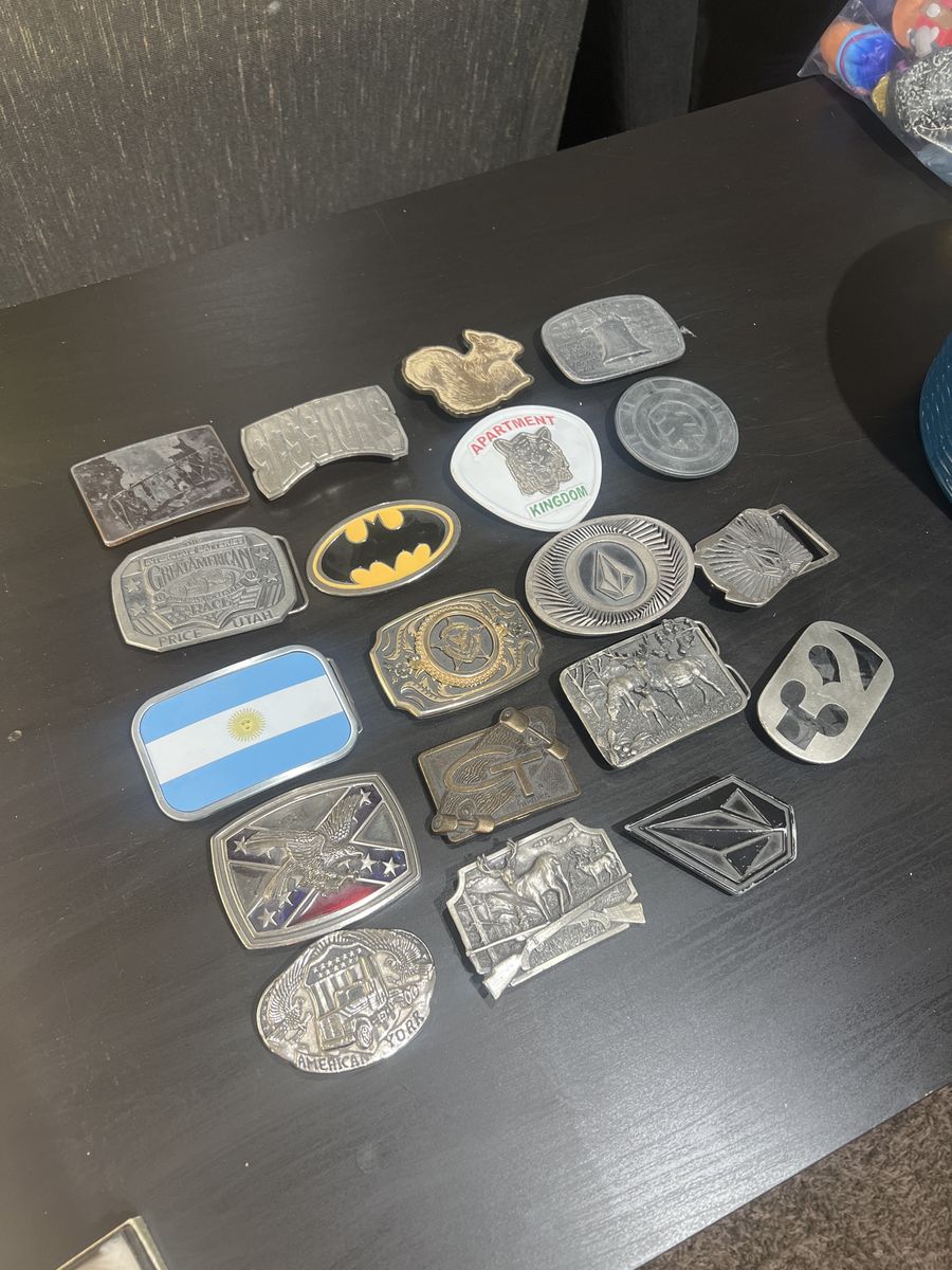 More Belt Buckles!
