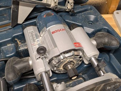 Bosch Router, Table, and Extras