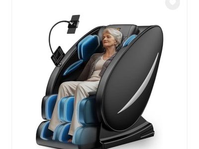 Bilitok Zero Gravity Full Body Massage Chair Recliner With Heat Therapy, Bluetooth Speaker