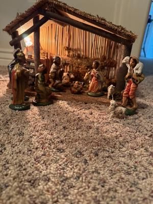 Nativity set