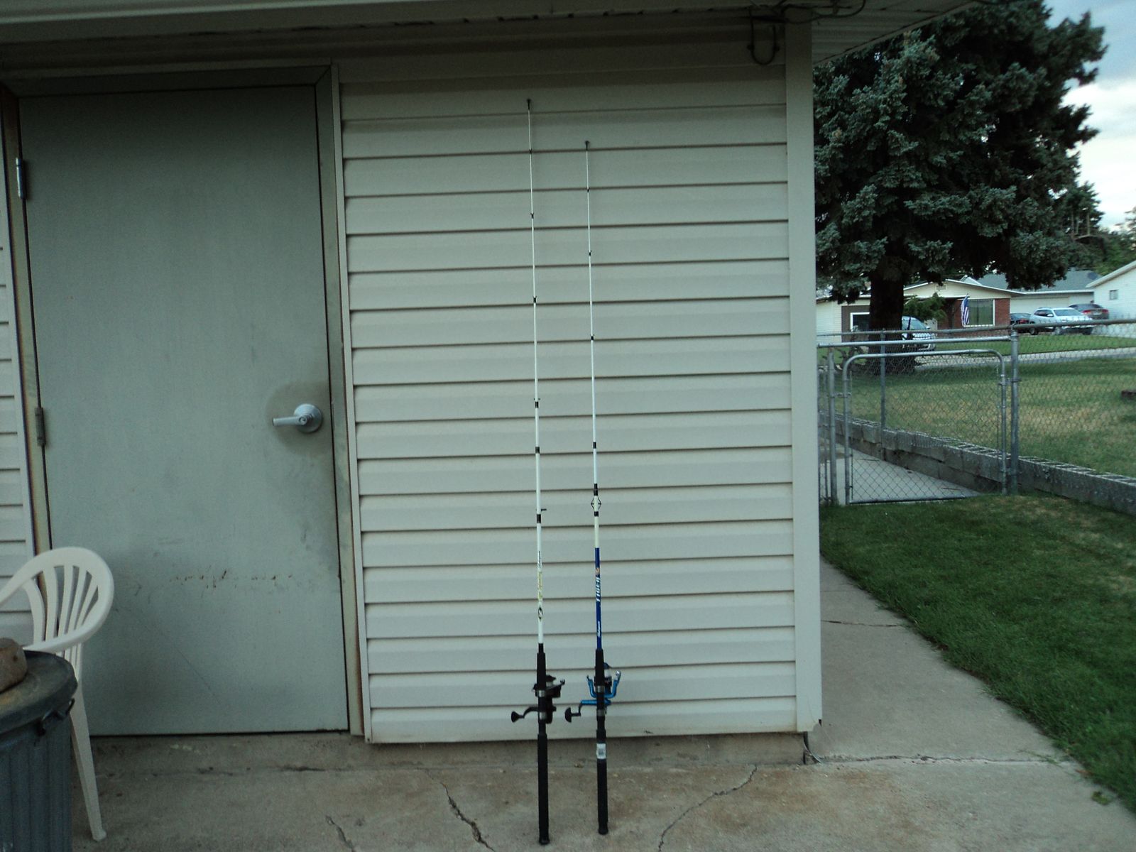Two Shakespeare-Tiger-Fishing Poles.Your Choice $15.00 Ea Or Both For $25.00