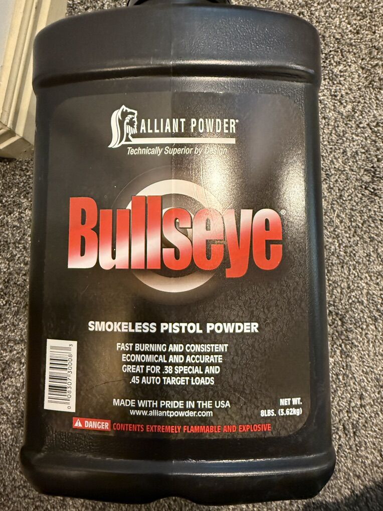 Alliant Bullseye Reloading Powder 8 lb