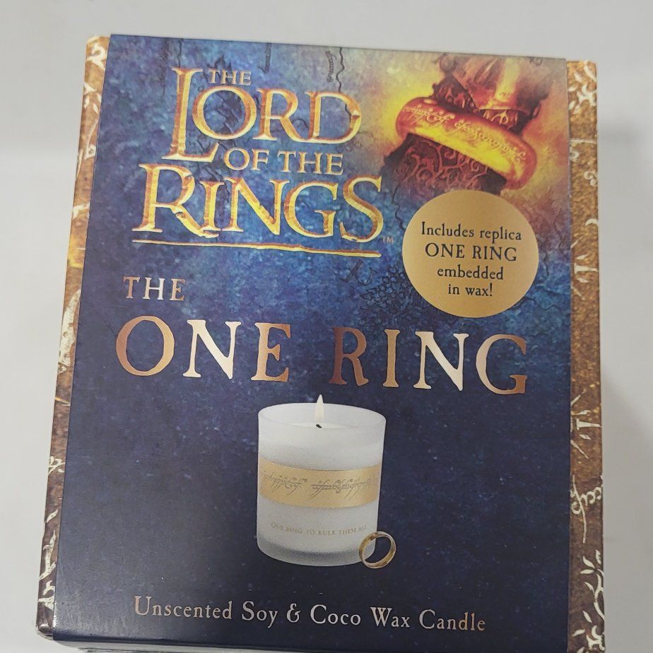 Lord of the rings candle