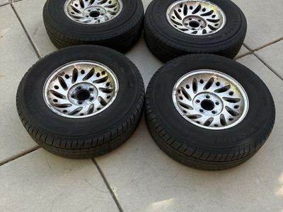235/75R15 OEM Ford Rims & Tires
