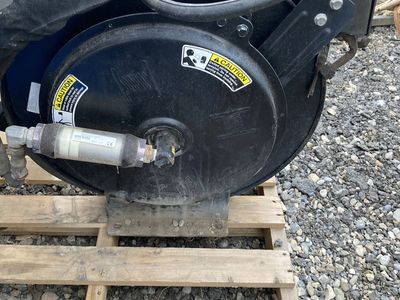 Heavy-Duty Commercial Retractable Hose Reel with Hydraulic Hose