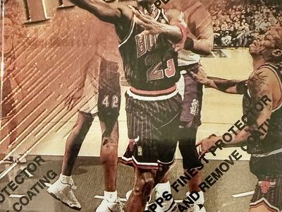 Michael Jordan 1997 Topps Finest Finishers Card #3