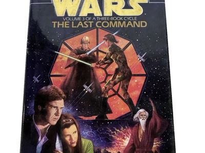Star Wars The Last Command Timothy Zahn 1993 1st Printing Hardcover DJ Thrawn