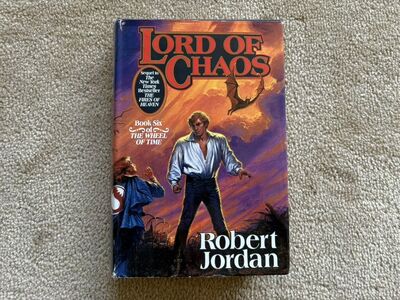 Lord of Chaos, by Robert Jordan (hardcover, small)