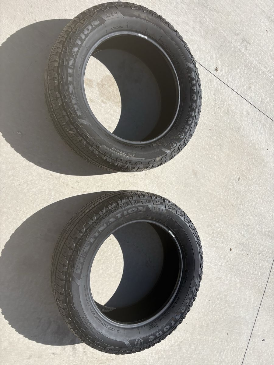 245/60R18 Like New Tires