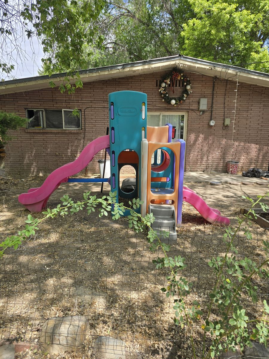 Little Tikes Activity Garden Playhouse & Slide, Toddler Climber Playset, Outdoor Fun