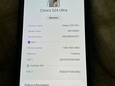 Galaxy S24 Ultra phone