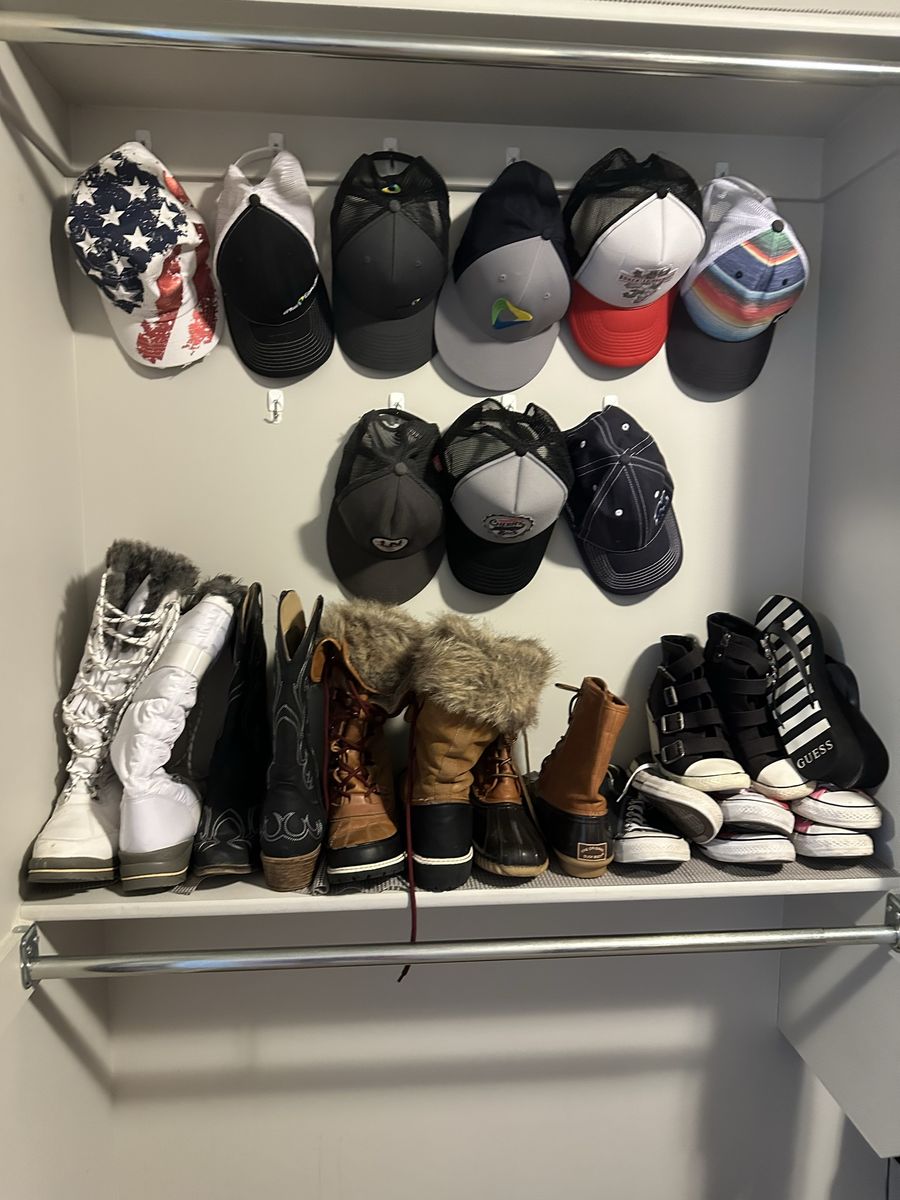 Various Boots & Hats Collection - Snow, Cowboy, Fashion Boots, Baseball Caps