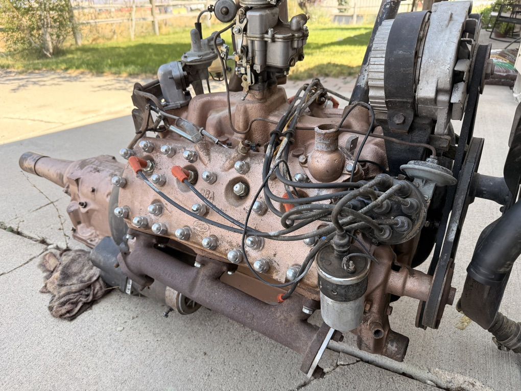 1951 Flathead 8ba/Fordomatic Trans/Radiatior