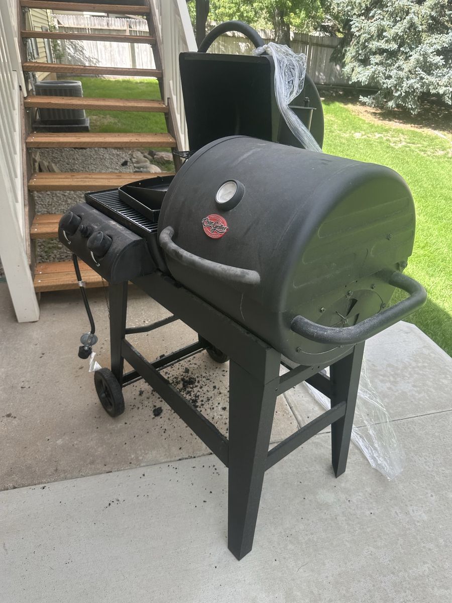 Char-Griller Gas and Charcoal Dual Function Grill
