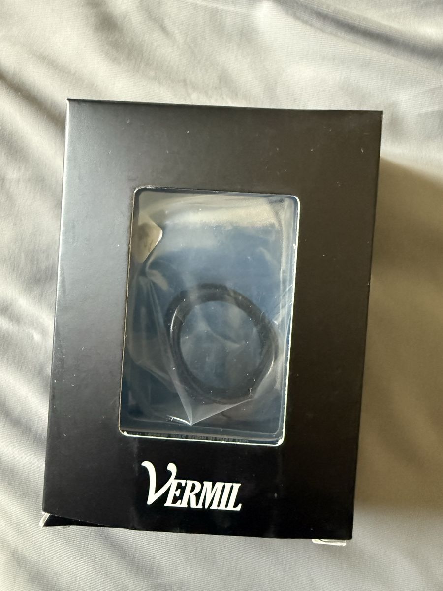 VERMIL Archery Classic Black Thumb Ring - 18.00x21.00 - Archery Accessory
