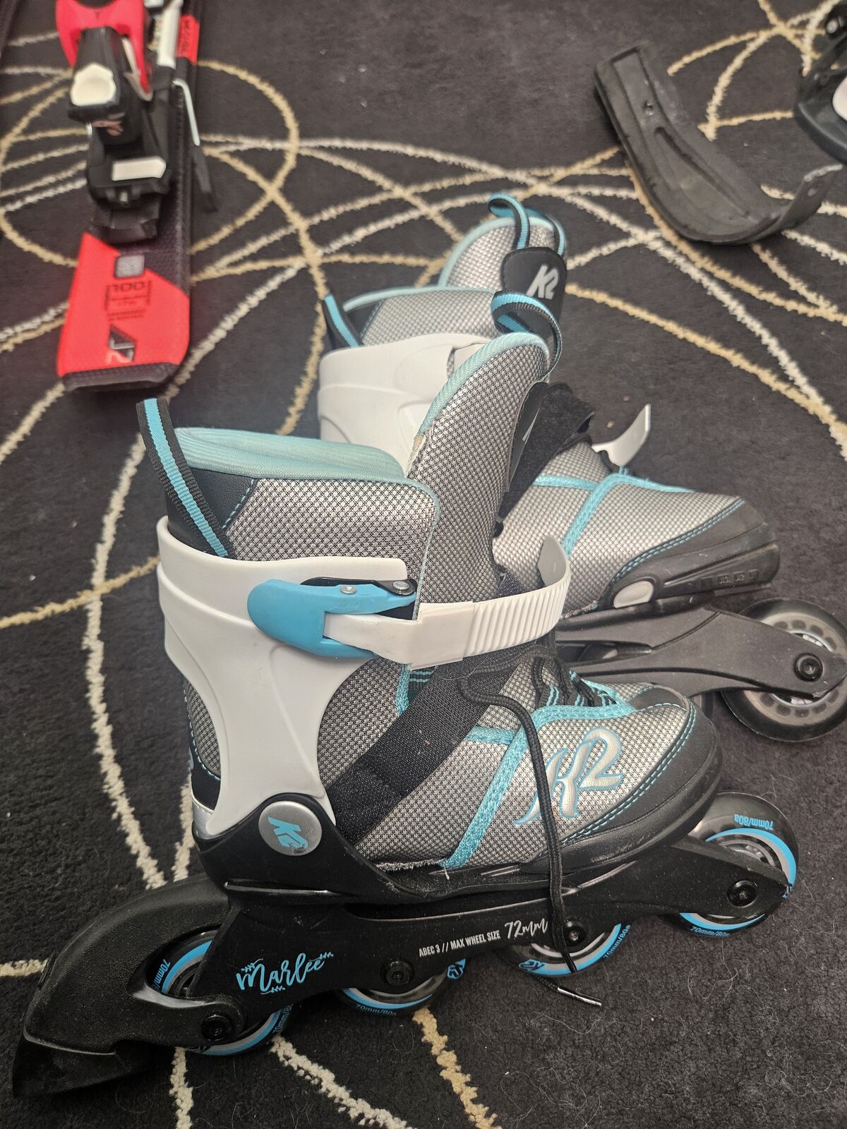 Rollerblades Kids Like New K2 size 10-2