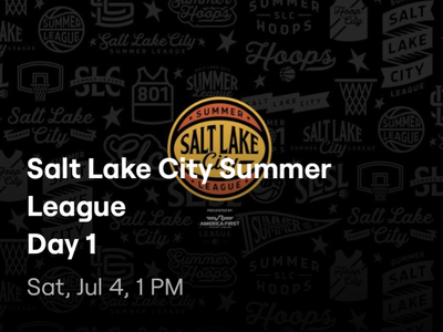 Utah Jazz Summer League Tickets Row 12 with 4 Aisle tickets!- Day 1 - Sat, July 4th