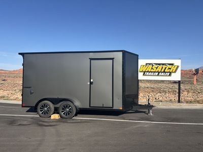2026 Formula Trailers 7x14 7K Conquest SE Flat Top Sloped V-Nose Enclosed Cargo Trailer