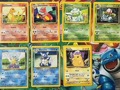Pokémon Base Set Card Lot (47 Cards) – Vintage WOTC Set