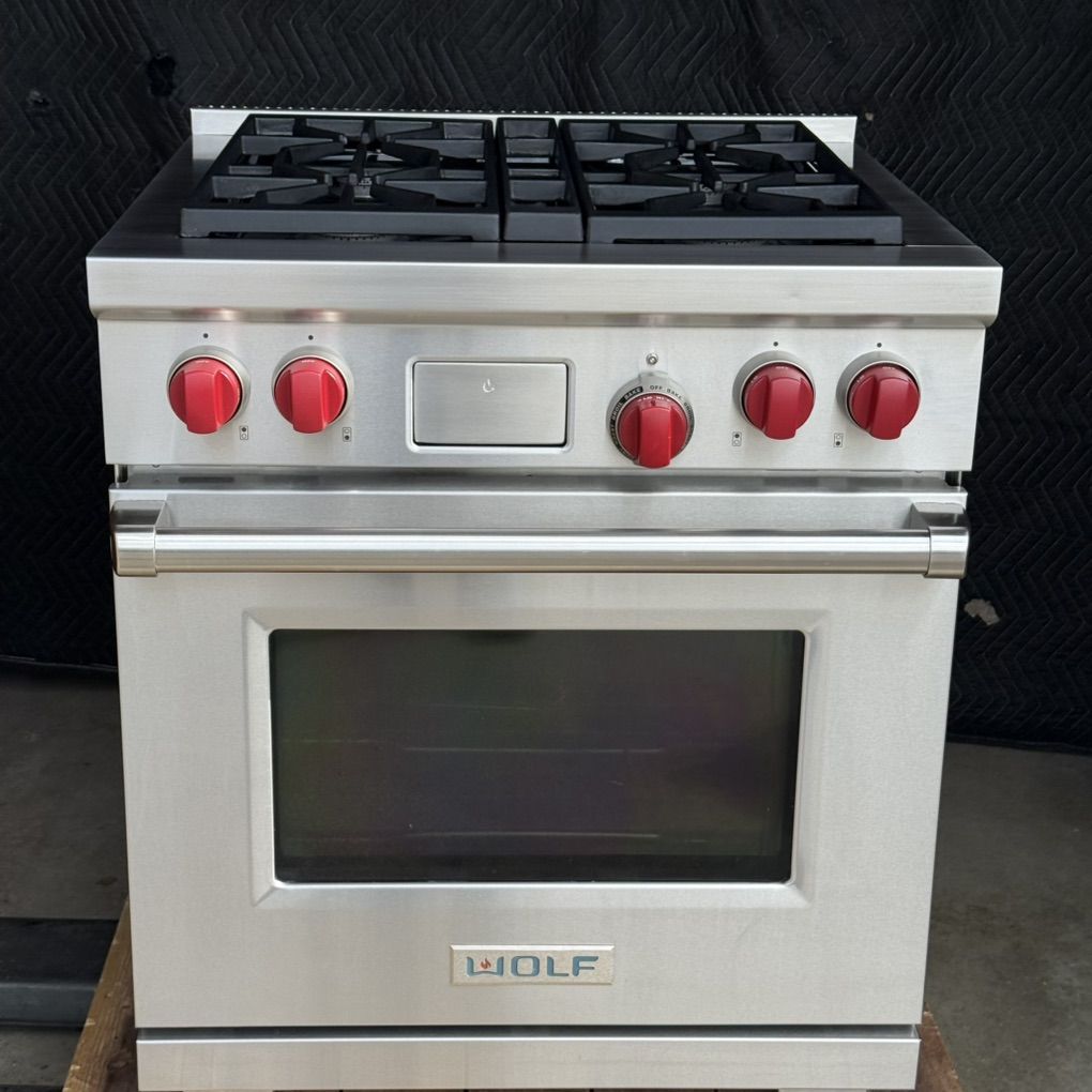 WOLF 30” Dual Fuel Range - Great