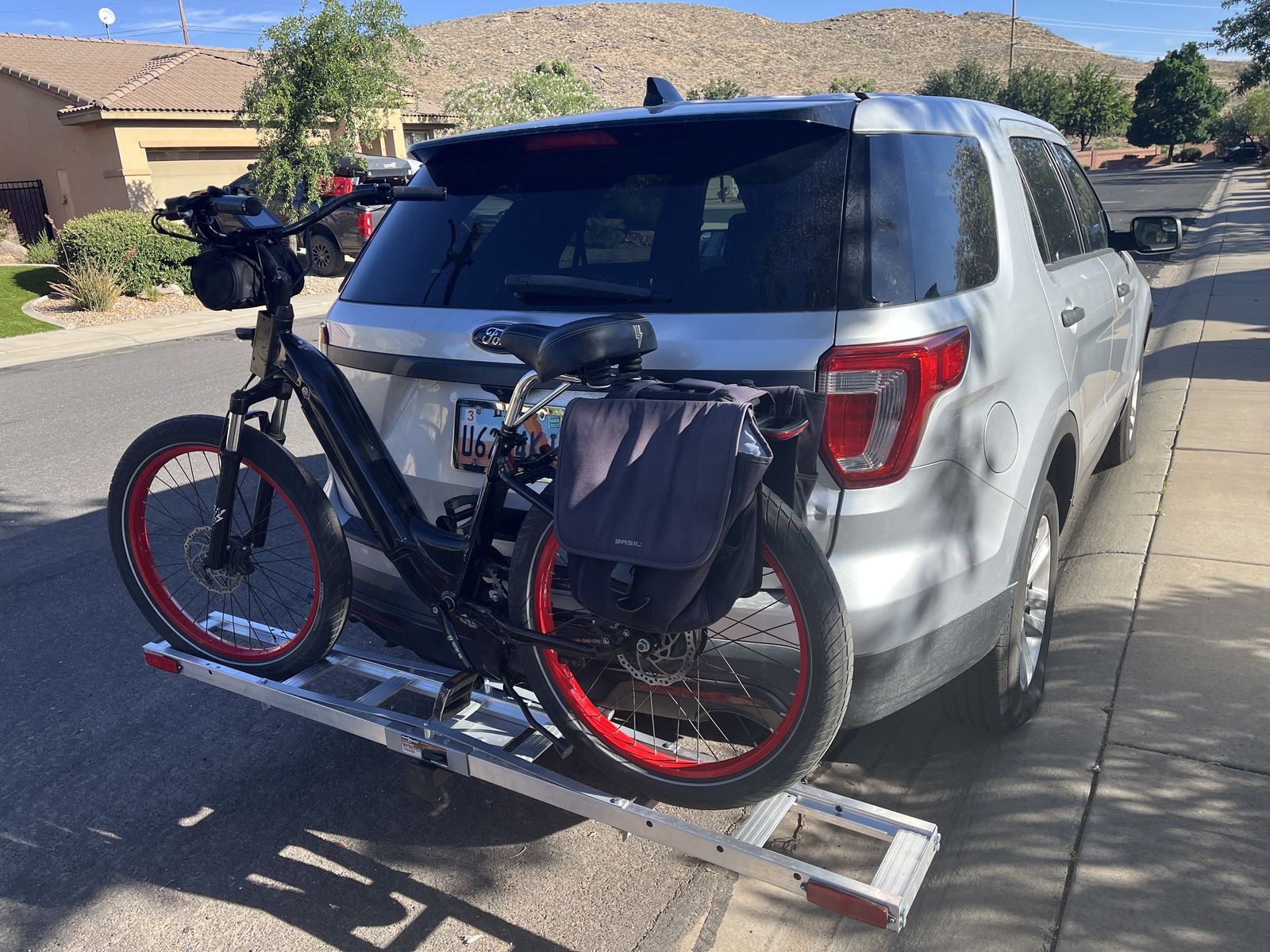 HaulMaster  400 lb Motorcycle/E-Bike 2" Receiver Rack
