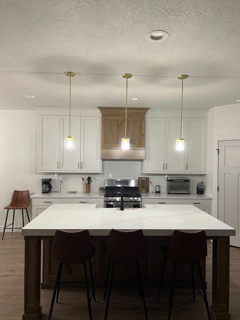 Three Pendant Lights