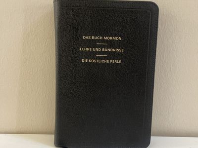 German LDS Triple Combination 2002 Printing