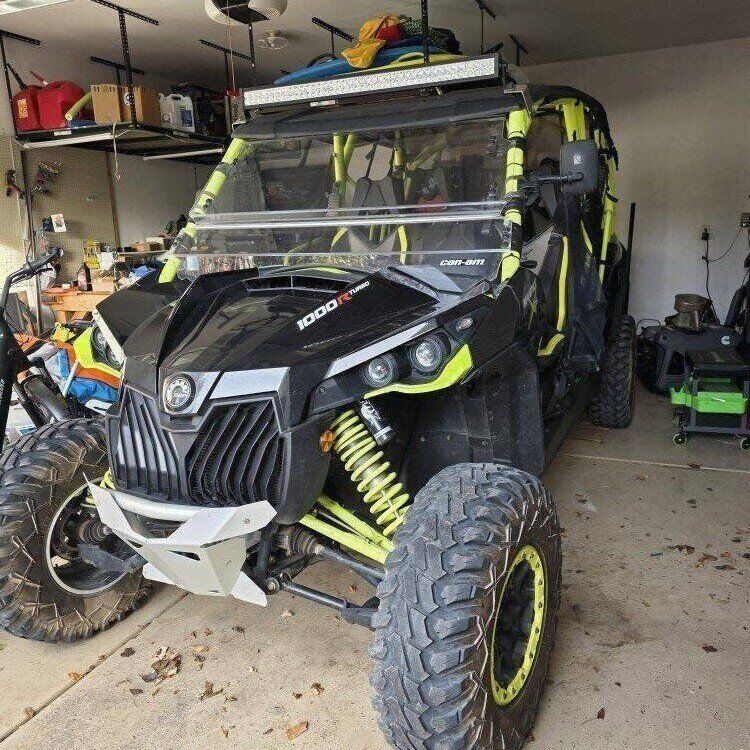 2015 Lime Green Can Am Maverivk Max 1000R Turbo