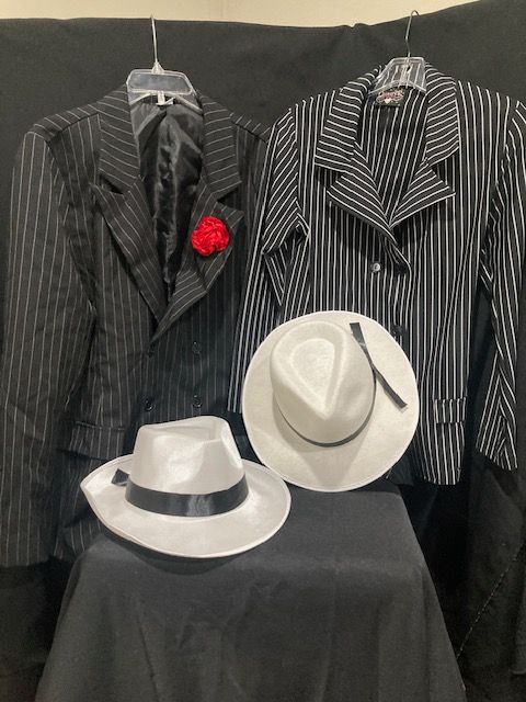 His/Hers GANGSTER Set    His-Size ADULT L   Hers-Size ADULT S     $20 Each