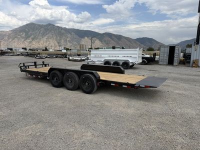 2027 PJ Trailers 7x24 T6 21K Triple Axle Equipment Tilt Trailer