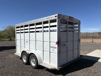 2012 Circle J 16’ Stock Trailer