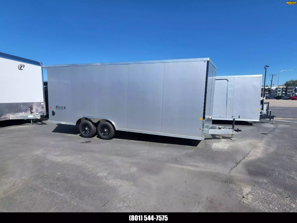 2025 Rover Trailers 8.5X20 Aluminum 10K Cargo / En