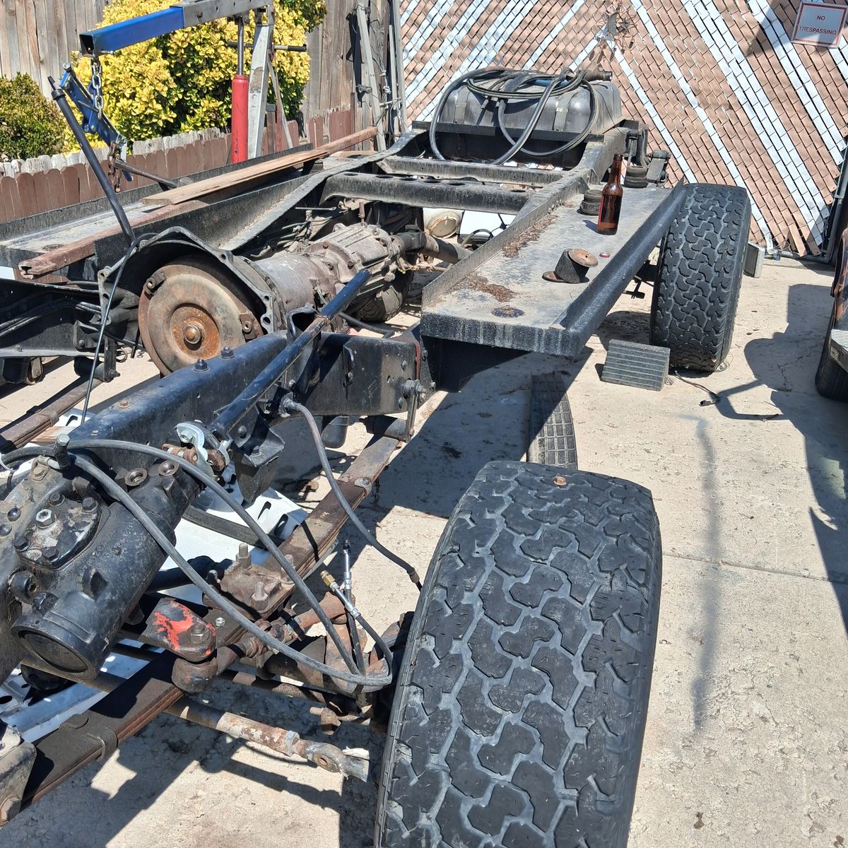 Truck frame