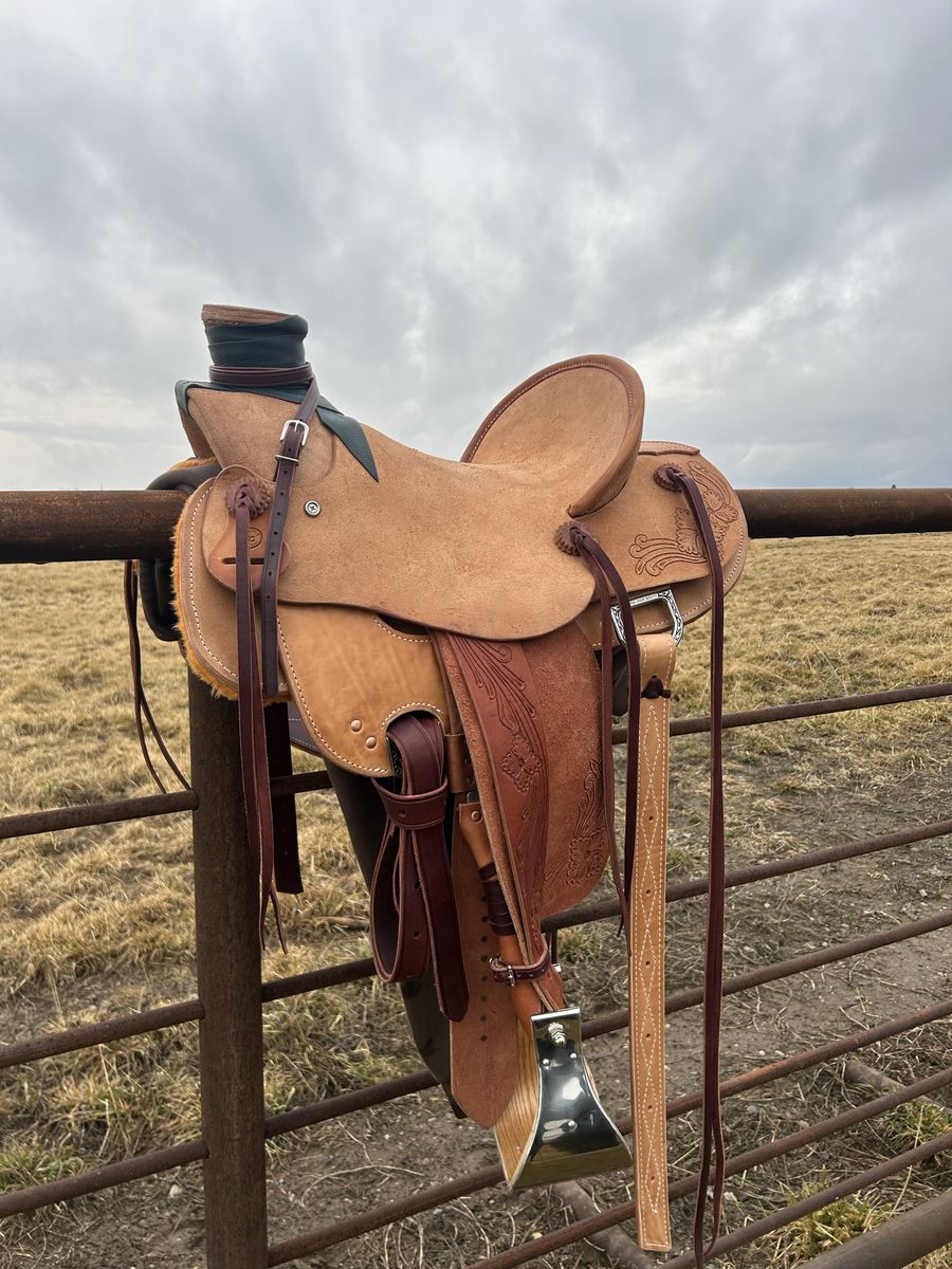 Custom Tooled  Saddle - Horse Tack
