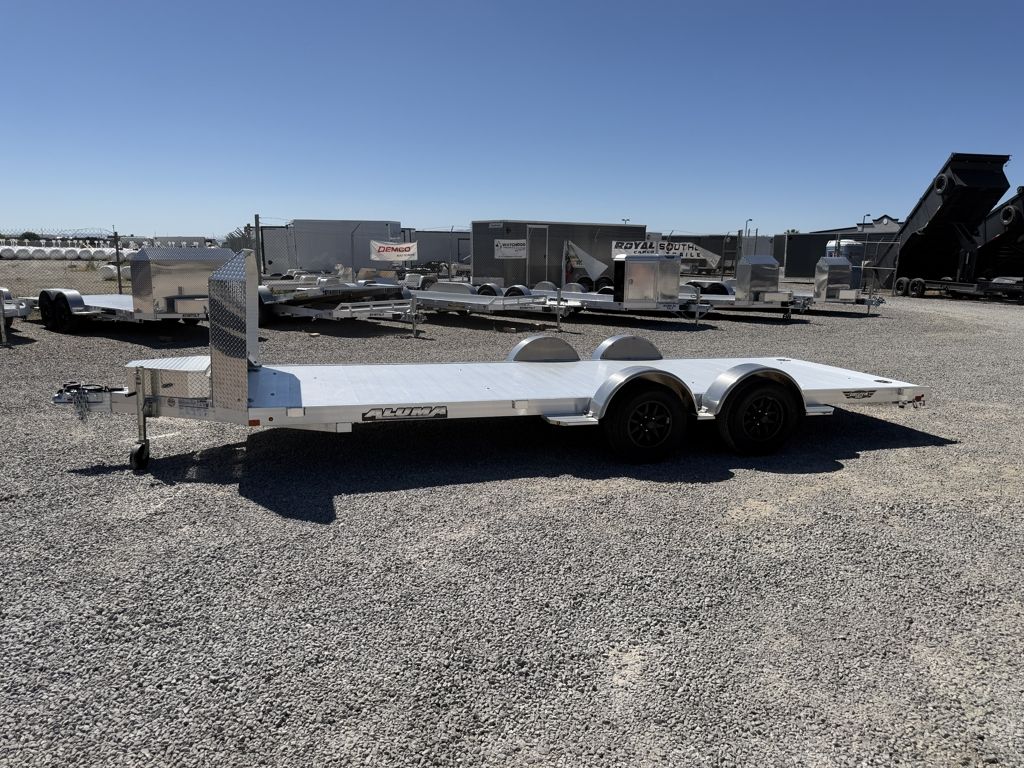 2027 Aluma 7x20 EX8220 Aluminum Flatbed Car Hauler