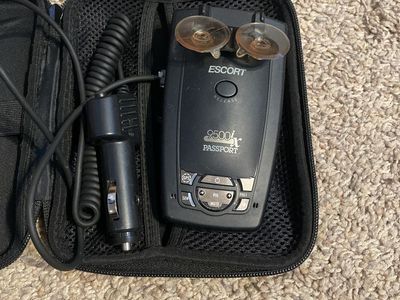 Escort Passport 9500ix Radar Detector with GPS and Carrying Case