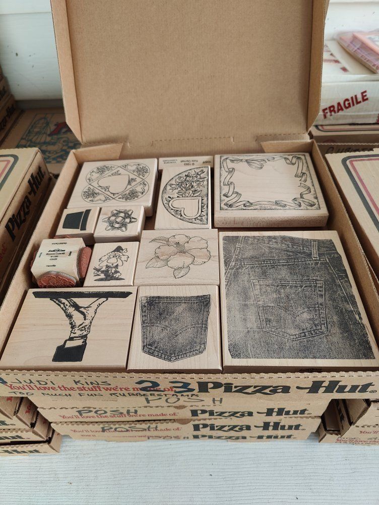 Box #23 of 65, New, old stock rubber stamps, designed mainly for people that like to make their own greeting cards.