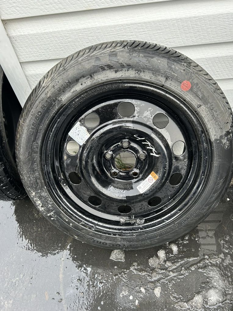 Tire On Rim 5x108  215/50R/17