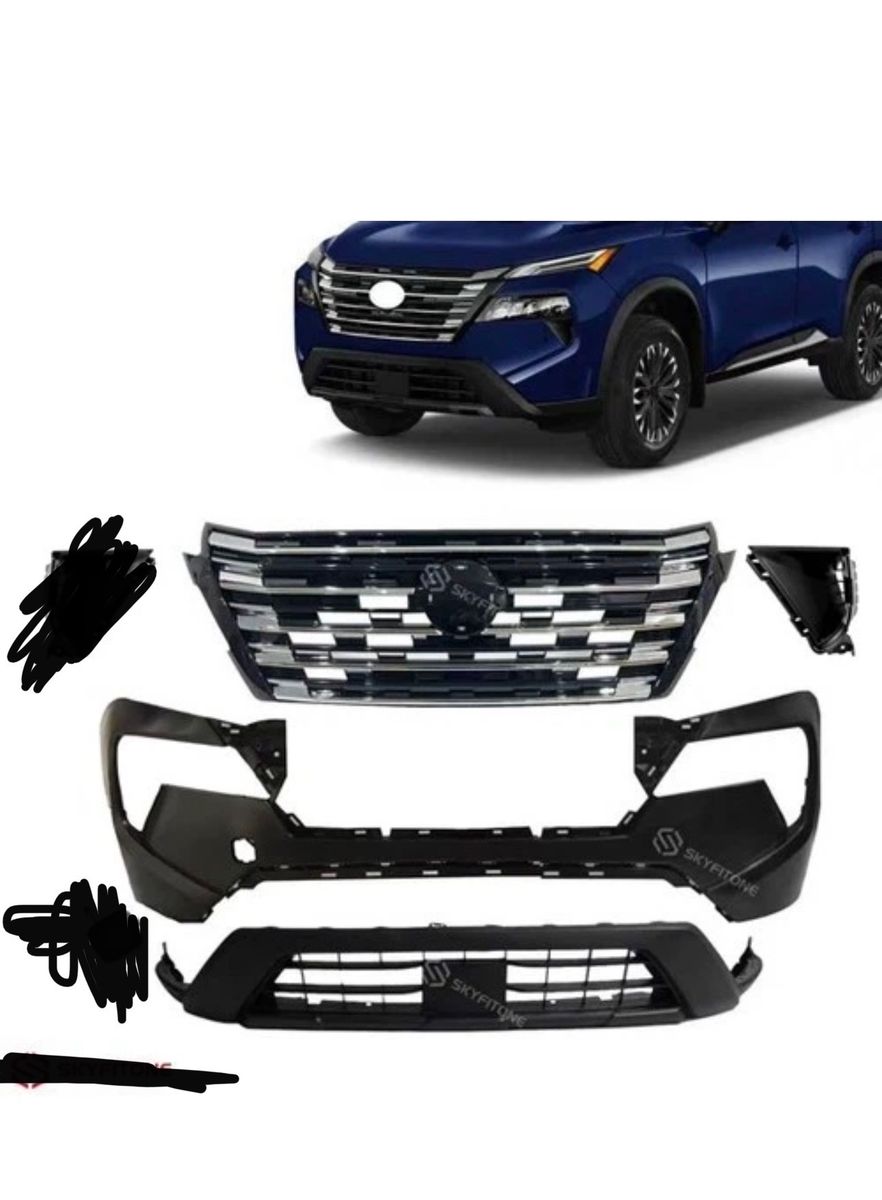 Nissan Rogue 2024 2025 Front Bumper Cover Kit