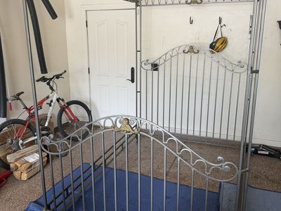 Iron/Steel Queen Bed Frame neo-victorian