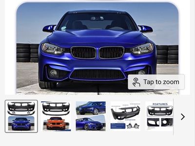 2012-19 BMW 3 Series M3 Front Bumper Cover F30 F31