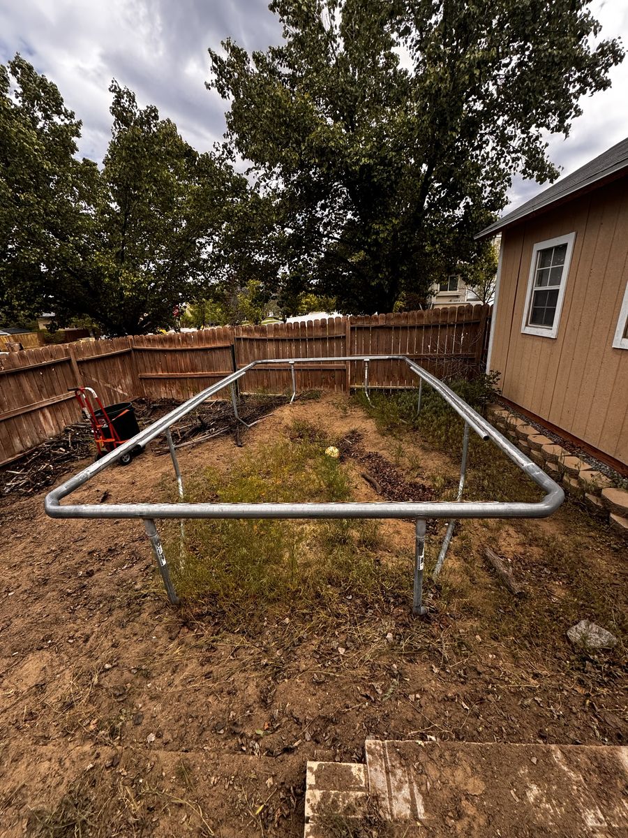 Trampoline, frame only, free!