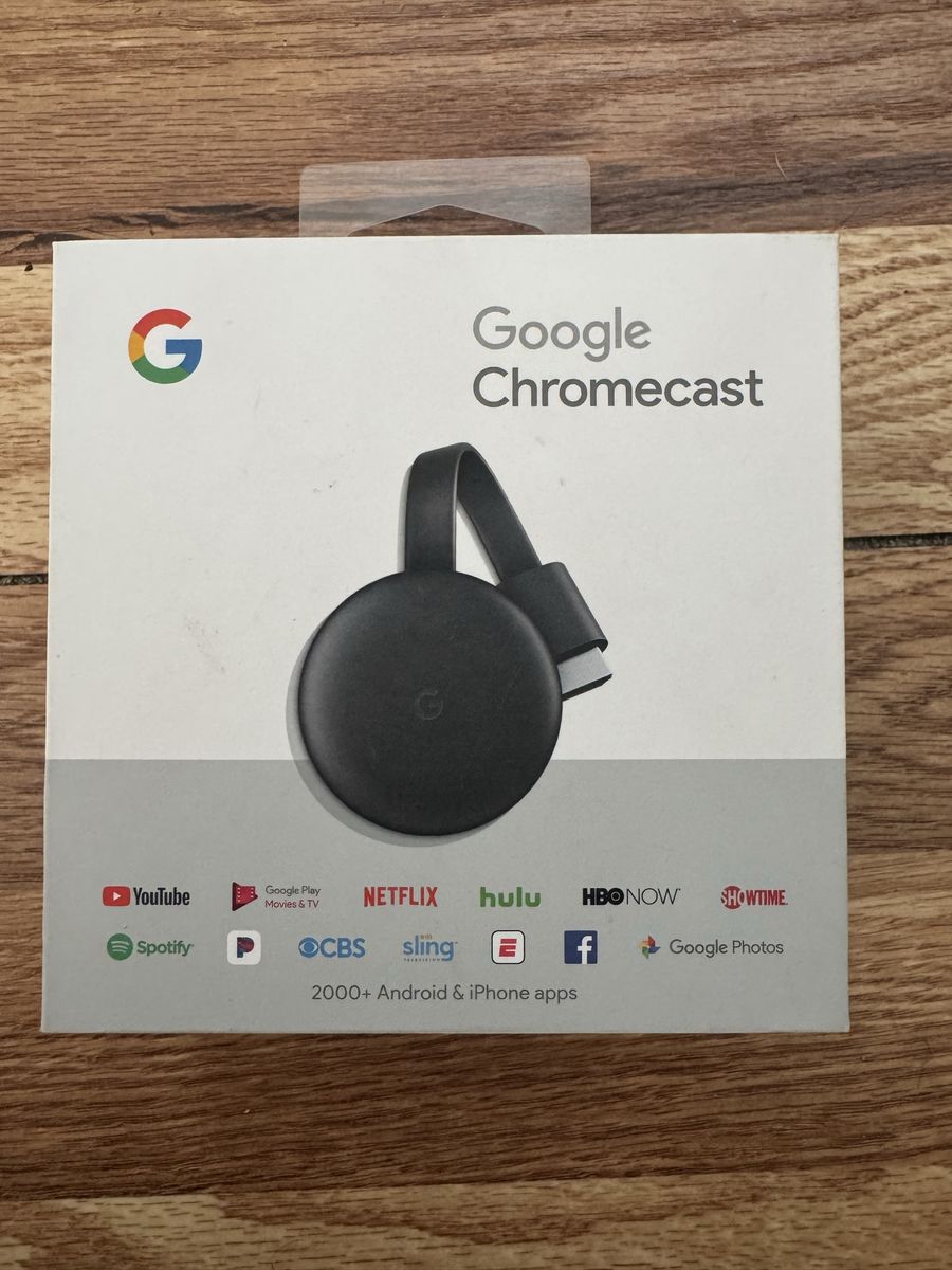 New Chromecast - Streaming Media Player in 1080p Wi-FI