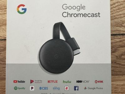 New Chromecast - Streaming Media Player in 1080p Wi-FI