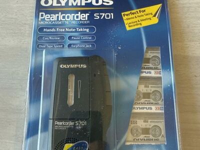 Olympus Pearlcorder Microcassette Recorder - S701